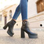 Botin Estrella Negro