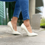 Stiletto Neon Blanco (Horma Chica)