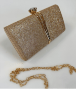 Cartera Sobre Dorada Glitter