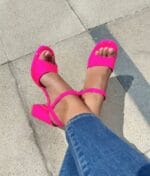 Sandalia Fucsia Neon - Imagen 2