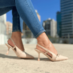 Stiletto Nude Destalonado 8 Cm