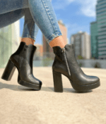 Botin Eco Negro 11 Cm
