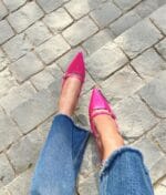 Stiletto Fucsia Destalonado 8 Cm - Imagen 2