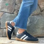 Zapatilla Samba Bajita Negra (Horma Chica)