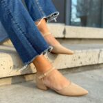 Tacon Beige Flex 3 Cm (Horma Grande)