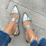 Ballerina Mary Jane Plata Hebilla