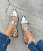 Ballerina Mary Jane Plata Hebilla