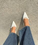 Stiletto Blanco Destalonado 8 Cm - Imagen 2