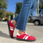 Zapatilla New Samba Roja (Horma Chica)