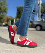 Zapatilla New Samba Roja (Horma Chica)