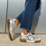 Zapatilla Samba Flex Plateada