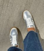 Zapatilla Samba Flex Plateada - Imagen 2