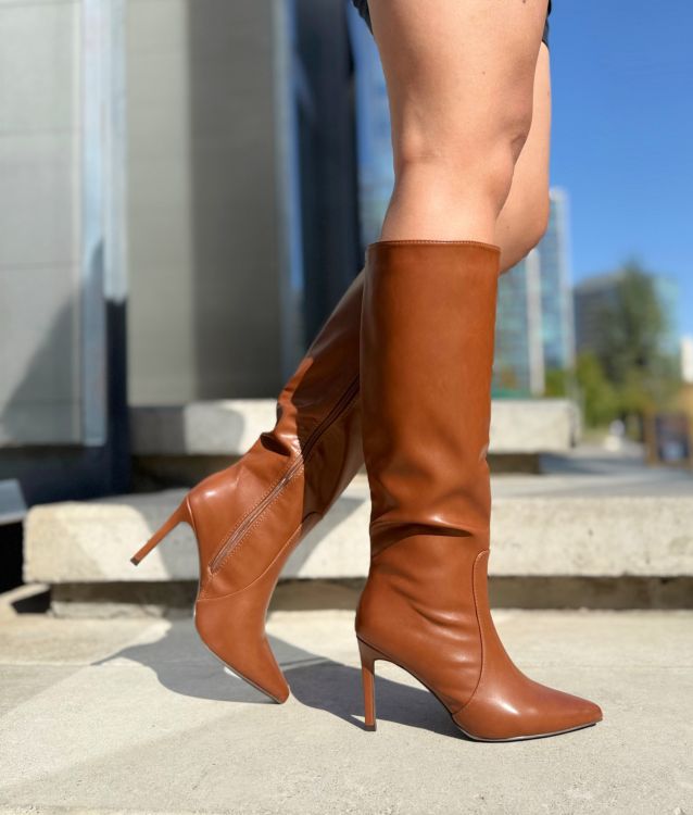 Bota Camel Aguja 9 Cm