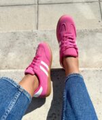 Zapatilla Samba Bajita Fucsia (Horma Chica) - Imagen 2