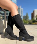 Bota Negra 7.5 Cm - Imagen 2
