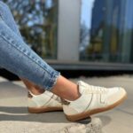 Zapatilla Beige Detalle Leopardo (Horma Chica)