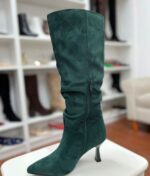 Bota Verde Taco Aguja 7.5 Cm - Imagen 3