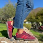 Zapatilla Samba Baja Wine ( Horma Chica)