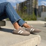 Zapatilla Samba Baja Khaki ( Horma Chica)