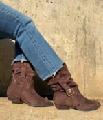 Botin Bajo Cafe Chocolate 3 Cm - Imagen 2