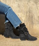 Botin Bajo Negro 3 Cm - Imagen 2