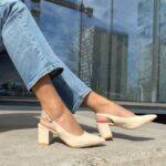 Tacon Destalonado Beige 6.5 Cm