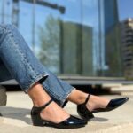 Tacon Charol Negro Flex 3 Cm