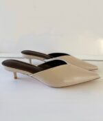 Stiletto Puntilla Blanco Invierno 4,5 Cm - Imagen 3