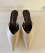 Stiletto Puntilla Blanco Invierno 4,5 Cm - Imagen 2