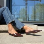 Stiletto Puntilla Café Cholocate 4,5 Cm